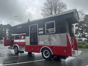 Tiny Home/Business: firetruck mohome photo 2