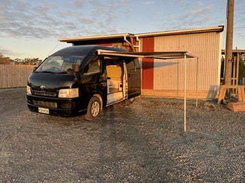 Hiace self contained camper photo 1