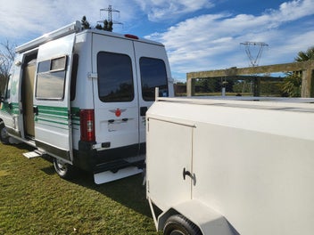 2002,Fiat Ducato built in camper van & trailer photo 1