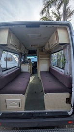 Mercedes sprinter 2001 motorhome green cert photo 2