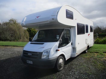 6 berth motorhome, good condition, low mileage