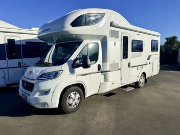 2018 Adria Coral 660 DU XL Rear Lounge