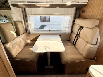 2018 Adria Coral 660 DU XL Rear Lounge photo 2