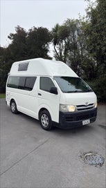 Toyota Campervan with High Roof - Green Self Conta